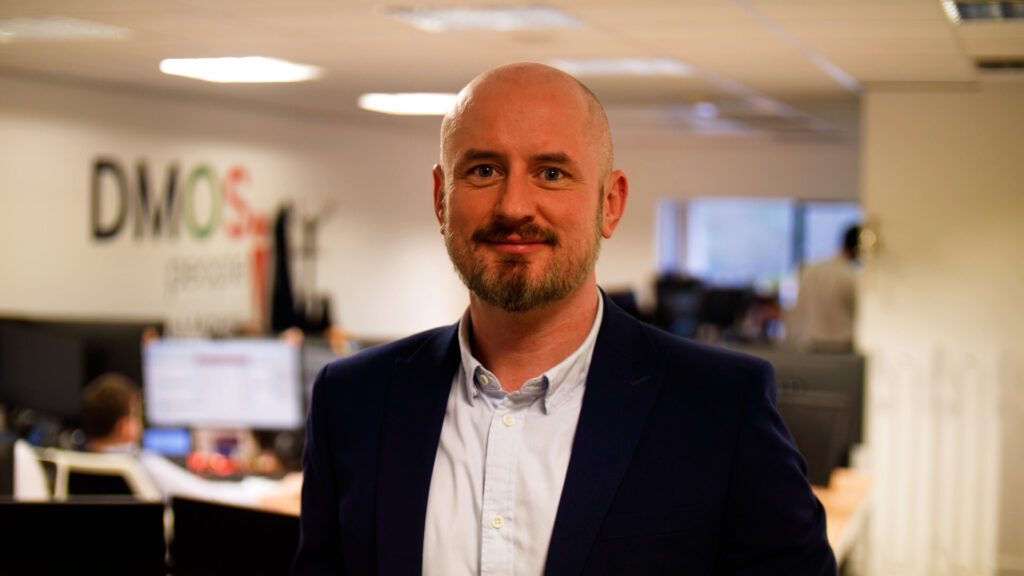 Neil Cowan in the DMOS People office