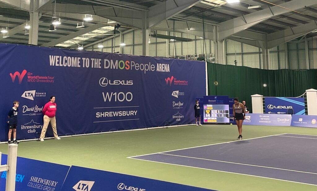 Watson on court